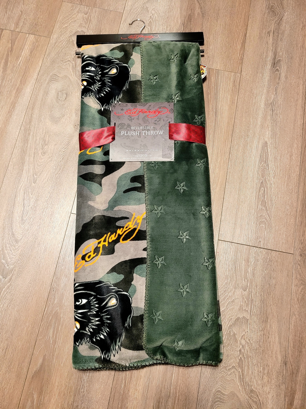 Ed Hardy Reversible Throw